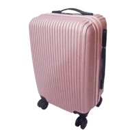 20 Inch Travel Bag Pink 4-Wheel Trolley