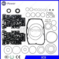 TR80SD 0C8 Automatic Transmission Clutch Overhaul Repair Kit For VW AUDI Gearbox TR80-SD Oil Seal Ki
