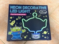 Disney Alien LED 三眼仔 小夜燈 霓虹燈