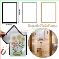 A4-A6 Wall Magnetic Photo Frame Multi-functional Photo frame Wall Sticker Self-adhesive Magne