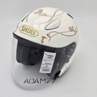 (NO FULLSET HELMET ONLY ) SHOEI JSTREAM AMO JSTREAM SALIA / J-STREAM HELMET Color Black / White / Br