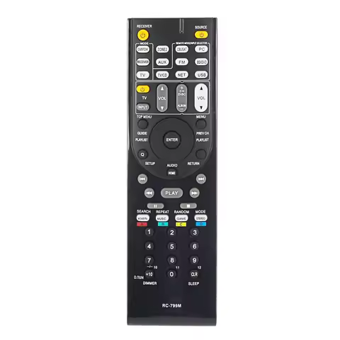 NEW Replacement RC-799M For ONKYO TV Audio/Video Receiver Universal Remote Control RC-735M RC-737M R