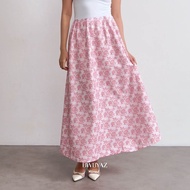 BWBYAZ STAPLE EASE - Isla Flower Skirt