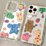 Animal Graffiti Phone Case Huawei Nova 3i Nova Y70 P40 Lite Nova 11 Pro Honor X9