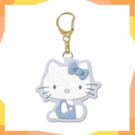 Marimo Craft Sagaraki Key Holder Sitting Aqua Blue Hello Kitty W92×H81×D10mm or less BLKT-062
