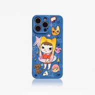 Phone case Applicable iPhone Graffiti Yoshitomo Nara Phone Case Suitable for iPhone17pro/15Bright Su