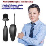 Lapel Wireless Microphone 600HMz for Recording Vlogging Videoke Original Lavalier Mic Teaching Magic