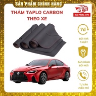 Lexus ES-IS-RX-GX-LS 3-layer Carbon leather anti-slip carpet