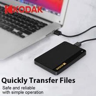 Kodak HDD 500GB Portable Hard Disk Drive USB3.2 High Speed 5Gbps 2.5inch External Storage Drives For