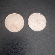 koin kuno 50 cents australia