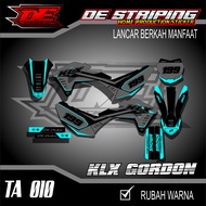 Striping Decal Motor KLX GORDON Fullbody Stiker Motor Klx Gordon TA010