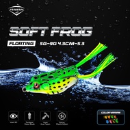 PROBEROS Fishing Bait FR030 /Floating Minnow/Fishing Lure Frog Shape MN118