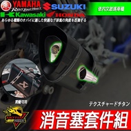 排氣管R15 R15v4 R15M小阿魯MT15 CBR150R R15v3 GSX-R150 GIXXER SF250 1個 消音塞套件組(黑蠍用)