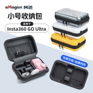 aMagisn Insta360 GO Ultra Kecil Beg Penyimpanan Sarung Pelindung untuk Aksesori Sukan Ultra Insta360