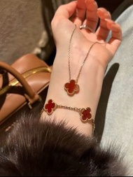 （附證書）梵克雅寶四葉草手鍊｜香港順豐包郵｜全套原裝配件