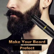 Soug Beard Filling Pen Kit Beard Enhancer Brush Beard Coloring Hair Man Waterproof Brown Cosmetic Y9