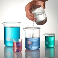 Chemical Lab Measuring Cup Borosilicate Glass - GG-17