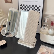 LED 2 Door Face Mirror (3 Color Light)