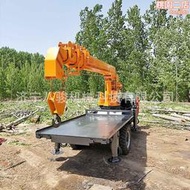 【可開發票】聊城下葬拉棺材車 拉石碑立碑起重機 殯葬吊壽材下葬車