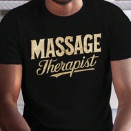 MASSAGE Therapist 180g Pure Cotton Men's Tshirt Comfort Fit