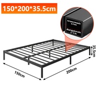 เตียง เตียงเหล็ก เตียงนอน โครงเตียงเหล็ก เตียงสไตล์โมเดิร์น 4 ฟุต 5 ฟุต 6 ฟุต