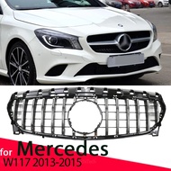 Car Front Hood Grille for Mercedes Benz CLA-Class W117 C117 X117 CLA180 CLA200 CLA250 2013-2015 Auto