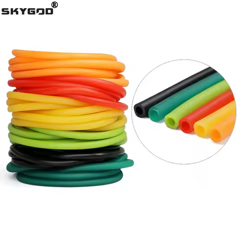 Nature Latex Rubber Hoses New Arrive Color IDxOD 1.6~10mm High Resilient Surgical Medical Tube Sling