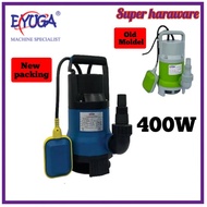 🔥EYUGA 400W HEAVY DUTY PVC CLEAN WATER SUBMERSIBLE PUMP/Water Pump/Pam Air/submersible pump