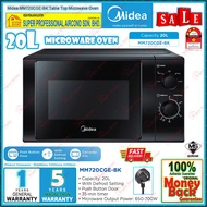 Midea Microwave Oven MM720CGE-WH / Black 20L Microwave Oven