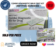 COMBO DIAGNOSTIC DRUG TEST KIT (MET/ THC) SURESIGN SOLD PER PIECE