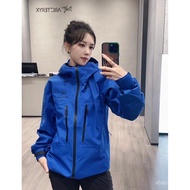 2026Arcteryx Jacket ALPHA SV 7 GORE-TEX Pro Men Women Jacket Ski Jacket Travel Jacket Disposable Bra