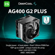 HSF Deepcool AG400 G2 Plus | Dual Fan CPU Air Cooler