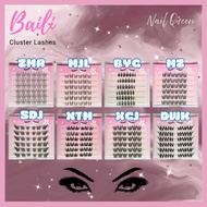 Baili Glue-Free Cluster Lashes with Tweezer