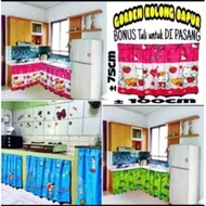 Character and Patterned Under-Door Curtains Made of POLY MICRO Material, Size 90 X 75 CM, Cheap Unde