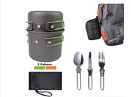 Outdoor Camping Cookware Set / Mestin Portable Gas Stove Cookware Outdoor Dapur Camping 露营炉具