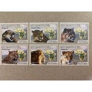 {JK} Mozambique 2007 - Fauna Animals And Maps Stamps 6V MNH (07/06)