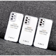 Transparent OEM SoftCase Samsung A13 A33 A53 A73 4G 5G UltraThin2.0mm Thick SUPER CLEARBENING