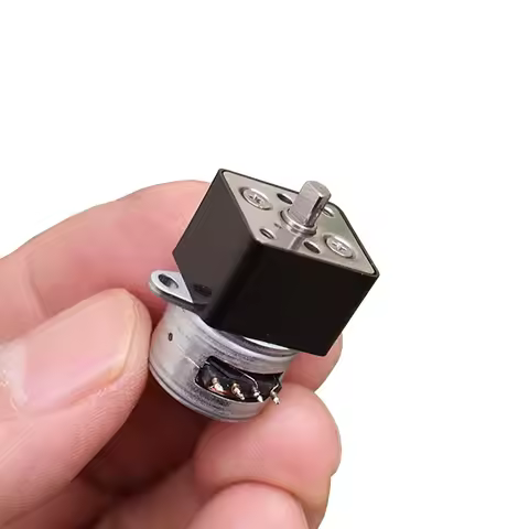 15BY Mini 15mm 2-Phase 4-Wire Gear Stepper Motor Micro Full Metal Gearbox Gear Stepping Motor DIY Ro