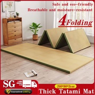 Thick Tatami Mat  Japanese Style Rattan Cool Mat Folding Rattan Mat