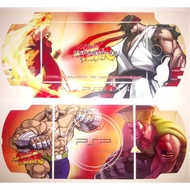 PSP 3000 PROTECTIVE SKIN STICKER STREET FIGHTER CODE 48