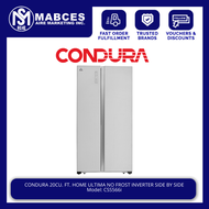 Condura 20 cu. ft. Home Ultima No Frost Inverter Side by Side Refrigerator CSS-566i