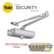 100% ORIGINAL YALE C-77EN4 Surface Mounted Adjustable Door Closer Fire Rated Door Size 4 80kg
