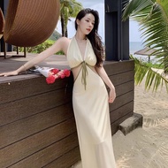 2-piece beach maxi dress