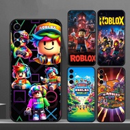【Y-10】Anime roblox for Samsung A05S A06 A6 A8 Plus A7 A9 A10 A10S TPU phone case black silicone shoc