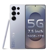 Hot Sale Galaxy S25 Ultra 7.5inch Mobile Phone Support 4G/5G Support 2 Cards RAM 16GB ROM 1TB S24 Ch