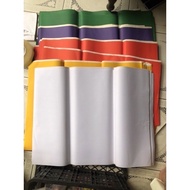 Painted paper, Iridescent paper, emulsion paper, colored paper (76,5 x 50cm)