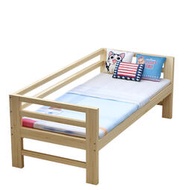 床架加寬床加長實木床松木床架單人床兒童雙人床拼接床可定 