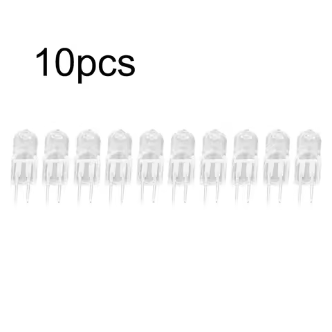 10pcs G4 12V 5W/10W/20W/30W/50W Halogen Lamp JC 2 Pin LED Warm White Light Bulb G4 Halogen Lamp Repl