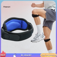 PP   Silicone Knee Pad Patella Strap Pad Adjustable Patellar Support Strap for Men Women – Silicone/