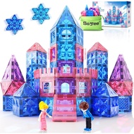 Diamond Magnetic Building Blocks - Frozen Princess Toys for 3-8 Year Old Girls & Boys - 3 4 5 6 Year